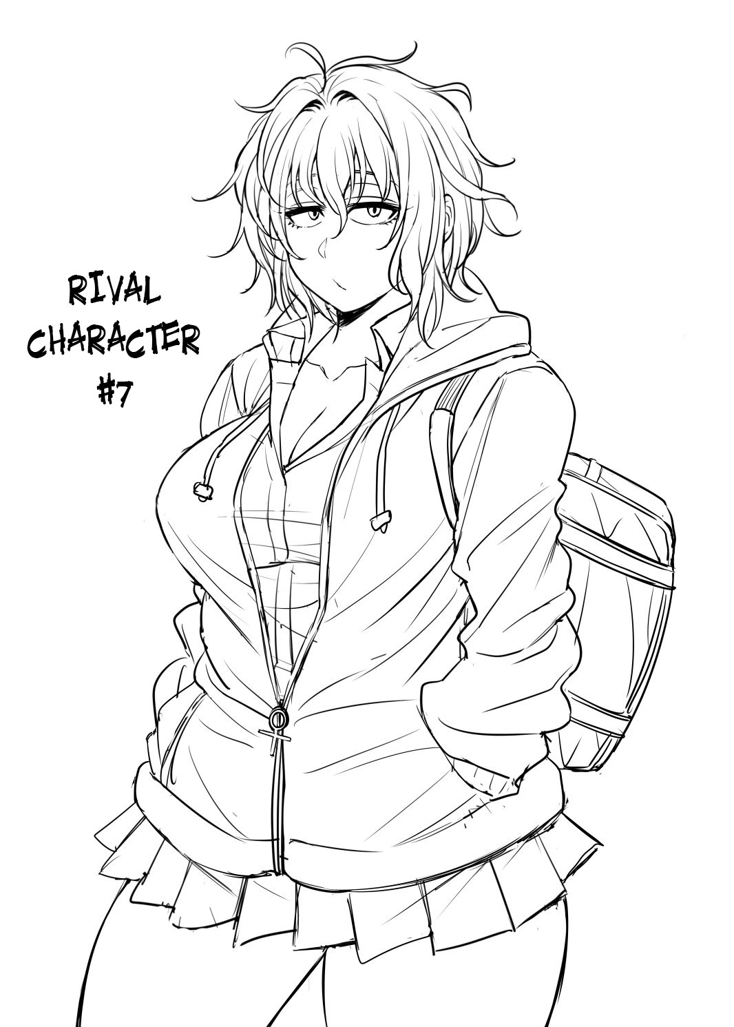Hentai Manga Comic-The Creepy Glasses Girl-Bounus-42